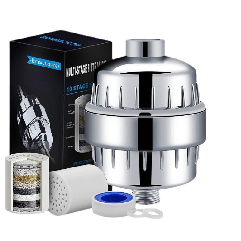 Sustainable Living Innovation - Eco-Friendly Shower Filter Innovative Water Filtration
